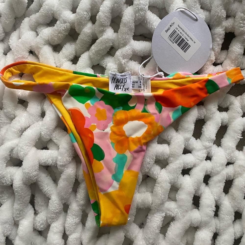 NEW Princess Polly Ellie Floral Bikini Bottoms